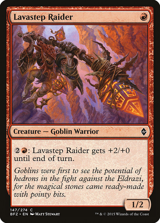 Magic | Lavastep Raider [Battle for Zendikar] | The Nerd Merchant