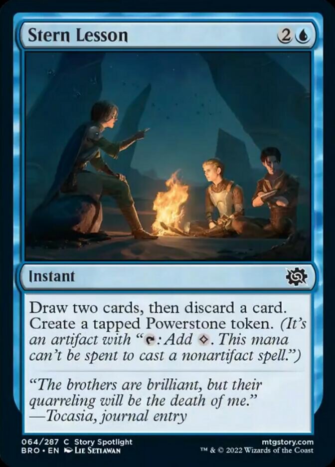 Magic | Stern Lesson [The Brothers' War] | The Nerd Merchant