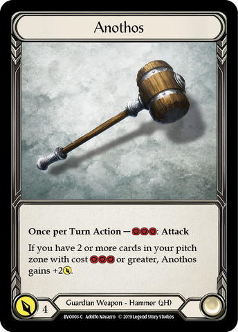 Flesh and Blood TCG | Anothos [BVO003-C] (Bravo Hero Deck)  1st Edition Normal | The Nerd Merchant