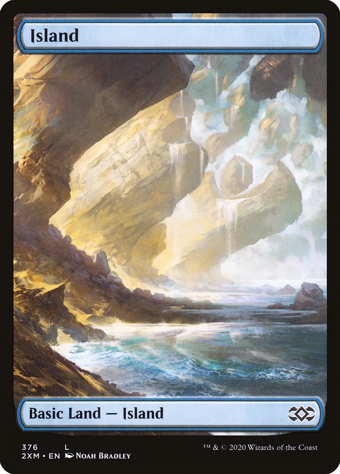 Magic | Island (376) [Double Masters] | The Nerd Merchant
