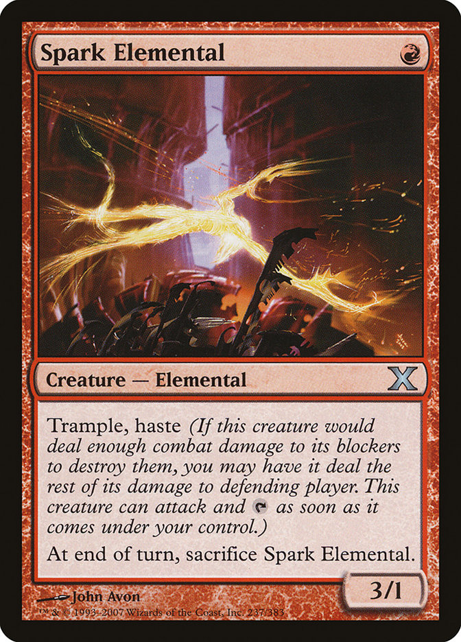 Magic | Spark Elemental [Tenth Edition] | The Nerd Merchant