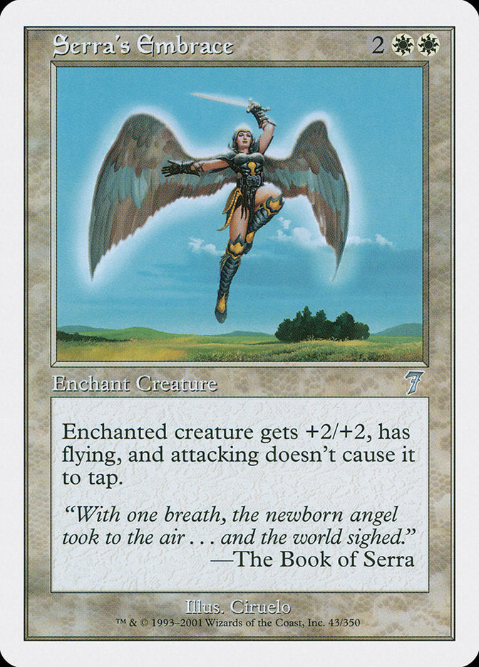 Magic | Serra's Embrace [Seventh Edition] | The Nerd Merchant
