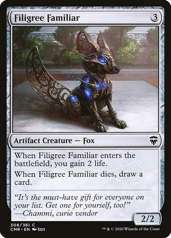 Magic | Filigree Familiar [Commander Legends] | The Nerd Merchant