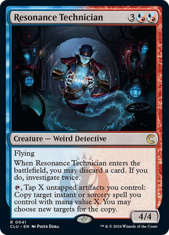 Magic | Resonance Technician [Ravnica: Clue Edition] | The Nerd Merchant