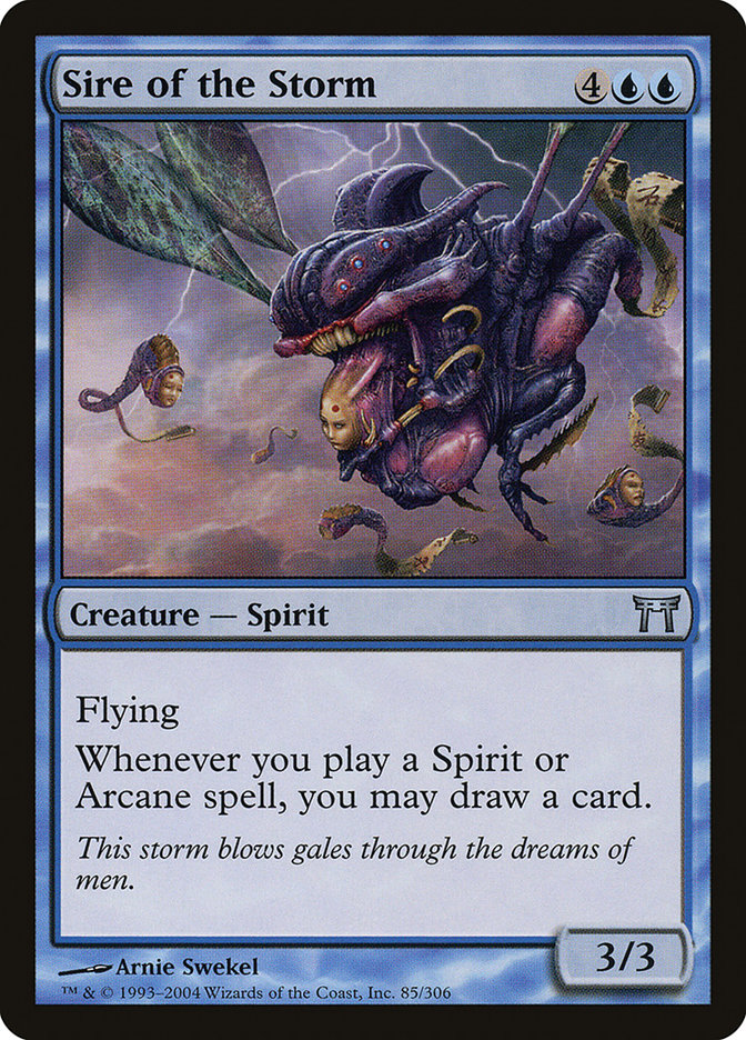 Magic | Sire of the Storm [Champions of Kamigawa] | The Nerd Merchant