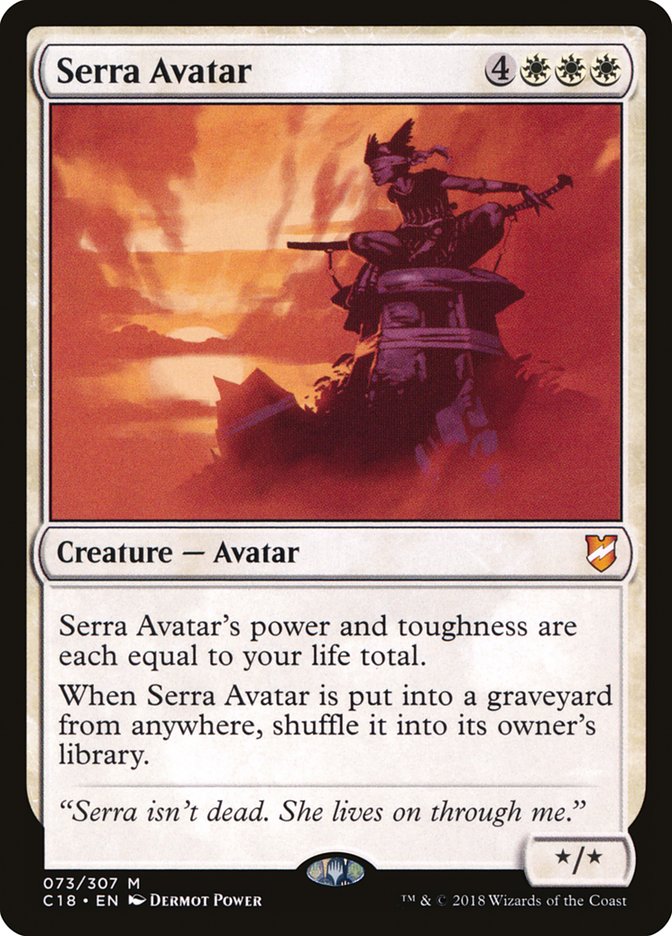 Magic | Serra Avatar [Commander 2018] | The Nerd Merchant