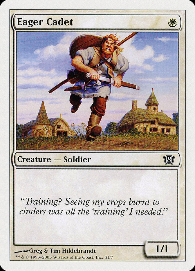 Magic | Eager Cadet [Eighth Edition] | The Nerd Merchant