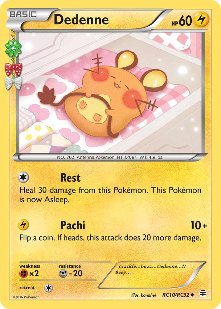 Pokemon | Dedenne (RC10/RC32) [XY: Generations] | The Nerd Merchant