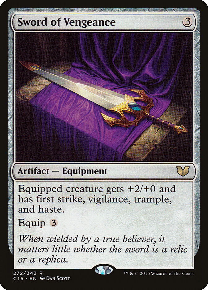 Magic | Sword of Vengeance [Commander 2015] | The Nerd Merchant