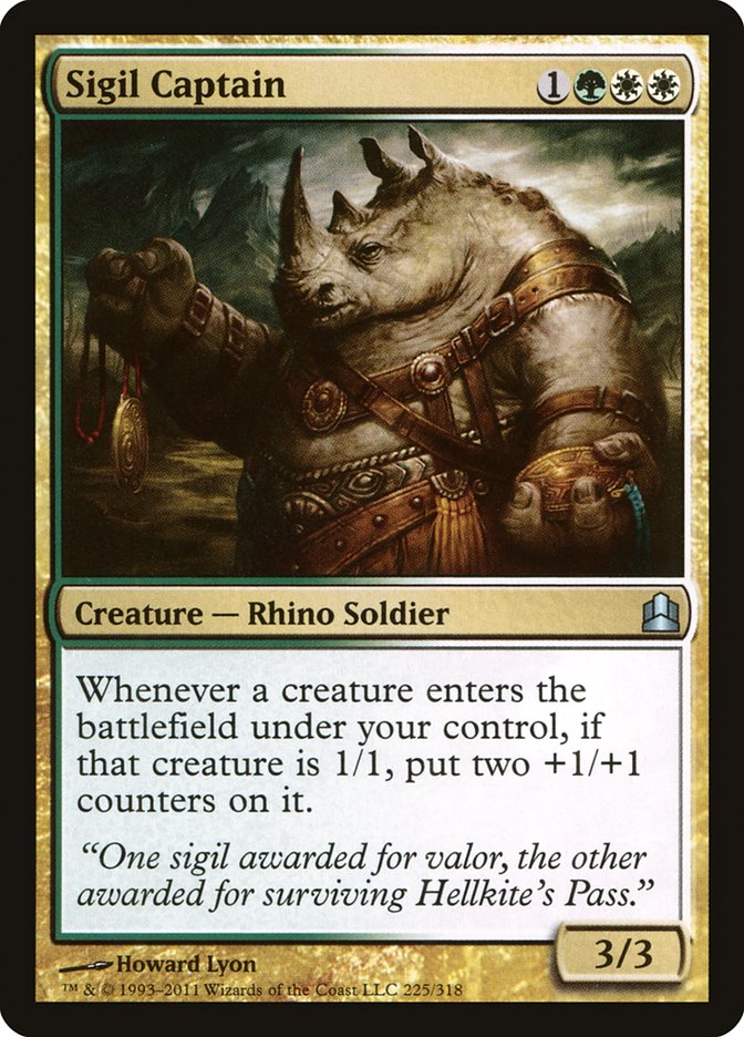 Magic | Sigil Captain [Commander 2011] | The Nerd Merchant