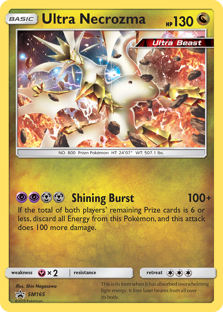 Pokemon | Ultra Necrozma (SM165) [Sun & Moon: Black Star Promos] | The Nerd Merchant