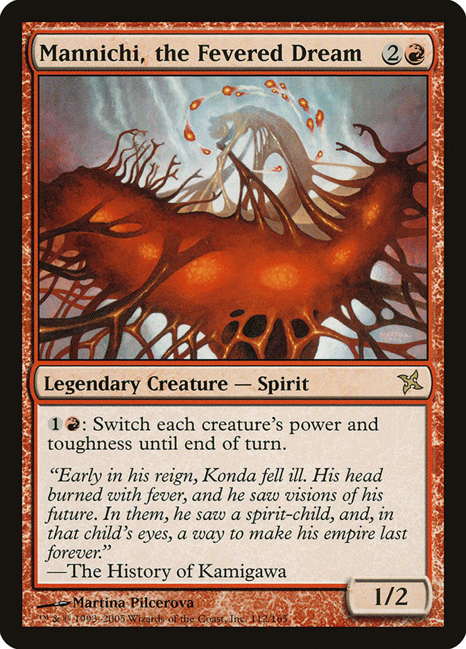 Magic | Mannichi, the Fevered Dream [Betrayers of Kamigawa] | The Nerd Merchant