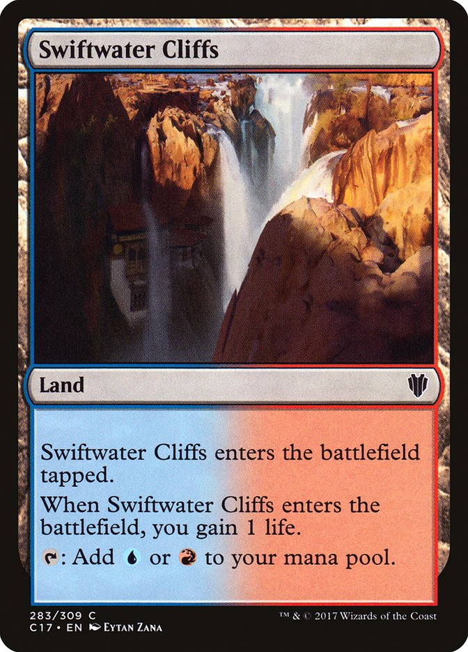 Magic | Swiftwater Cliffs [Commander 2017] | The Nerd Merchant