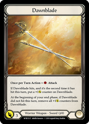 Flesh and Blood TCG | Dawnblade // Romping Club [WTR115-T // WTR003-T] (Welcome to Rathe)  Alpha Print Normal | The Nerd Merchant