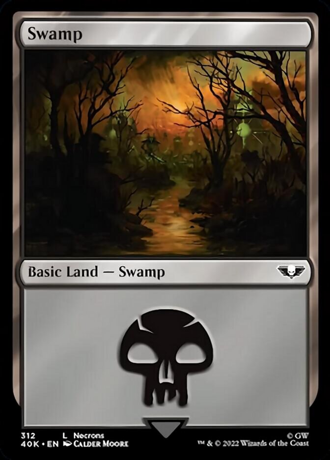 Magic | Swamp (312) [Warhammer 40,000] | The Nerd Merchant