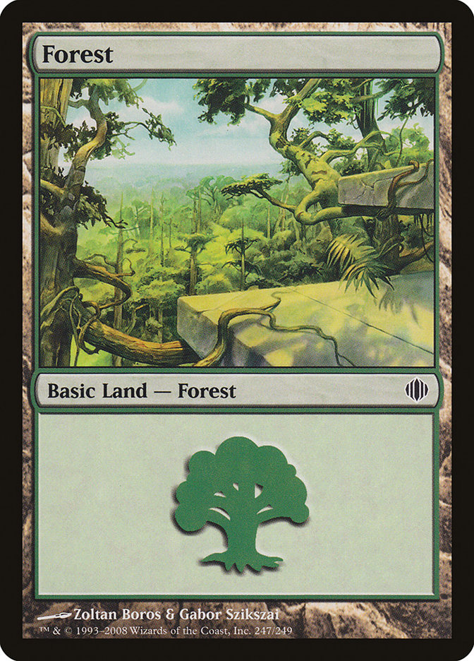 Magic | Forest (247) [Shards of Alara] | The Nerd Merchant