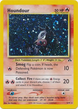 Pokemon | Houndour (5/75) [Neo Discovery Unlimited] | The Nerd Merchant