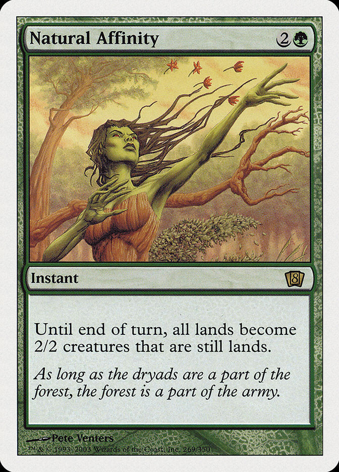 Magic | Natural Affinity [Eighth Edition] | The Nerd Merchant