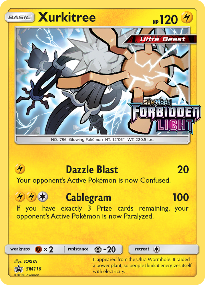 Pokemon | Xurkitree (SM116) [Sun & Moon: Black Star Promos] | The Nerd Merchant