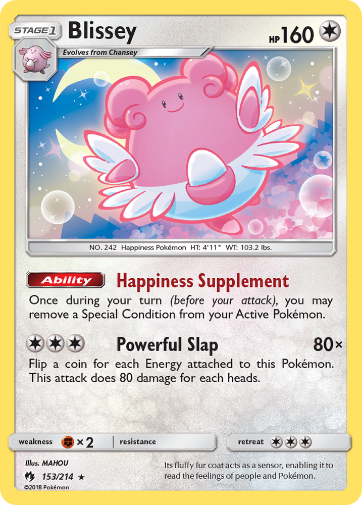 Pokemon | Blissey (153/214) [Sun & Moon: Lost Thunder] | The Nerd Merchant