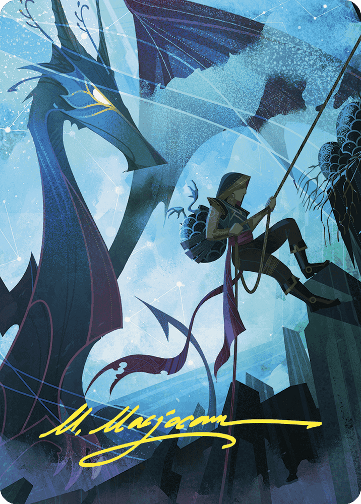 Magic | Hatching Plans Art Card (Gold-Stamped Signature) [Wilds of Eldraine Art Series] | The Nerd Merchant