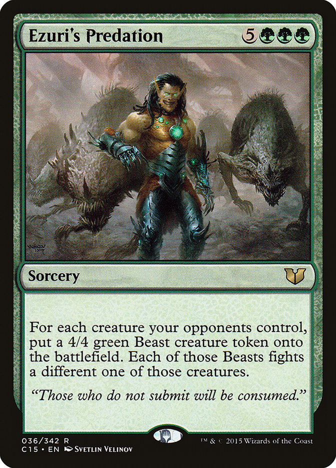Magic | Ezuri's Predation [Commander 2015] | The Nerd Merchant