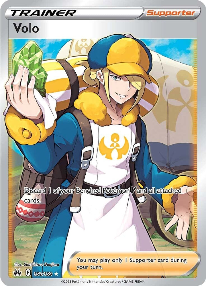 Pokemon | Volo (151/159) (Full Art) [Sword & Shield: Crown Zenith] | The Nerd Merchant