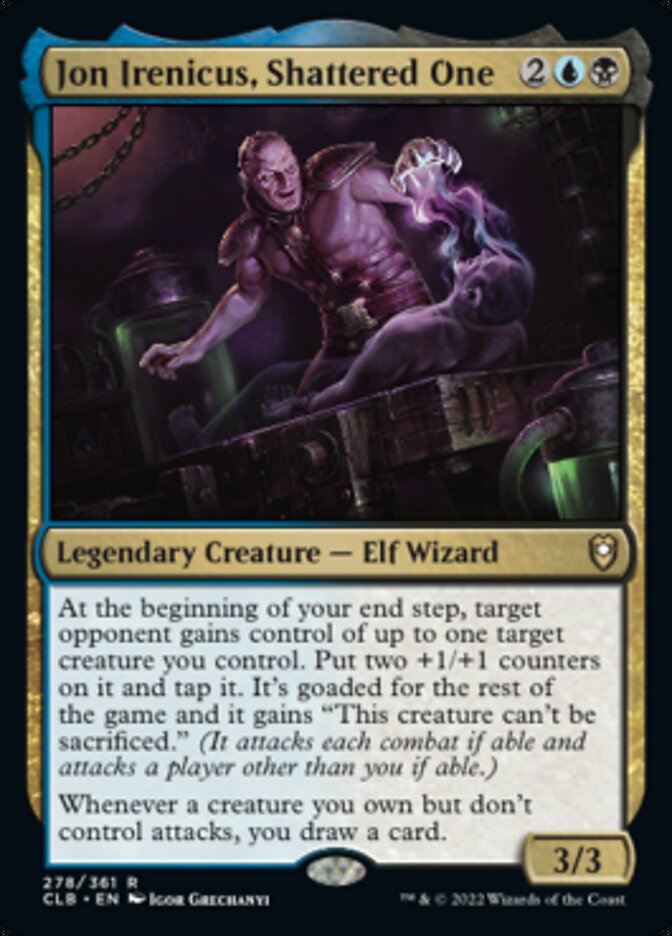 Magic | Jon Irenicus, Shattered One [Commander Legends: Battle for Baldur's Gate] | The Nerd Merchant