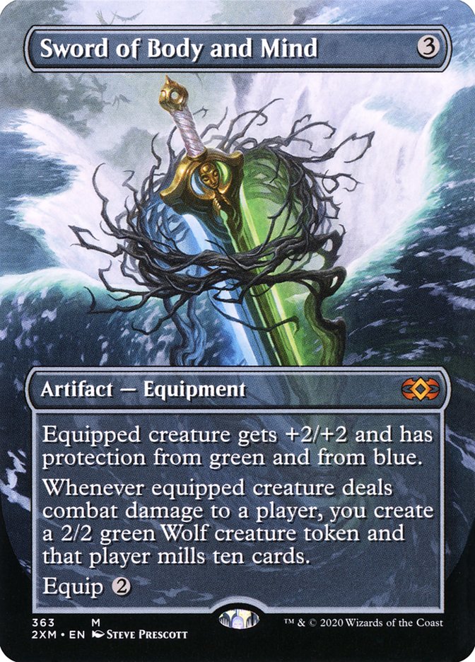 Magic | Sword of Body and Mind (Toppers) [Double Masters] | The Nerd Merchant