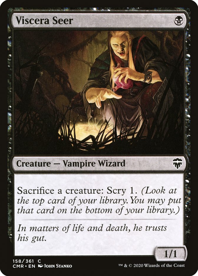 Magic | Viscera Seer [Commander Legends] | The Nerd Merchant