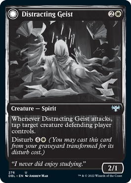 Magic | Distracting Geist // Clever Distraction [Innistrad: Double Feature] | The Nerd Merchant
