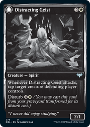 Magic | Distracting Geist // Clever Distraction [Innistrad: Double Feature] | The Nerd Merchant