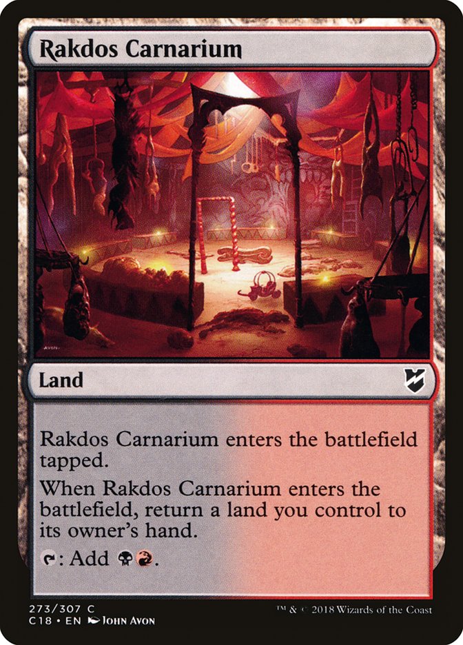 Magic | Rakdos Carnarium [Commander 2018] | The Nerd Merchant