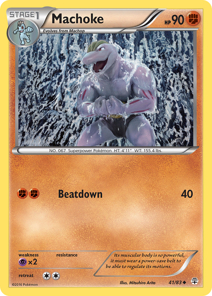 Pokemon | Machoke (41/83) [XY: Generations] | The Nerd Merchant