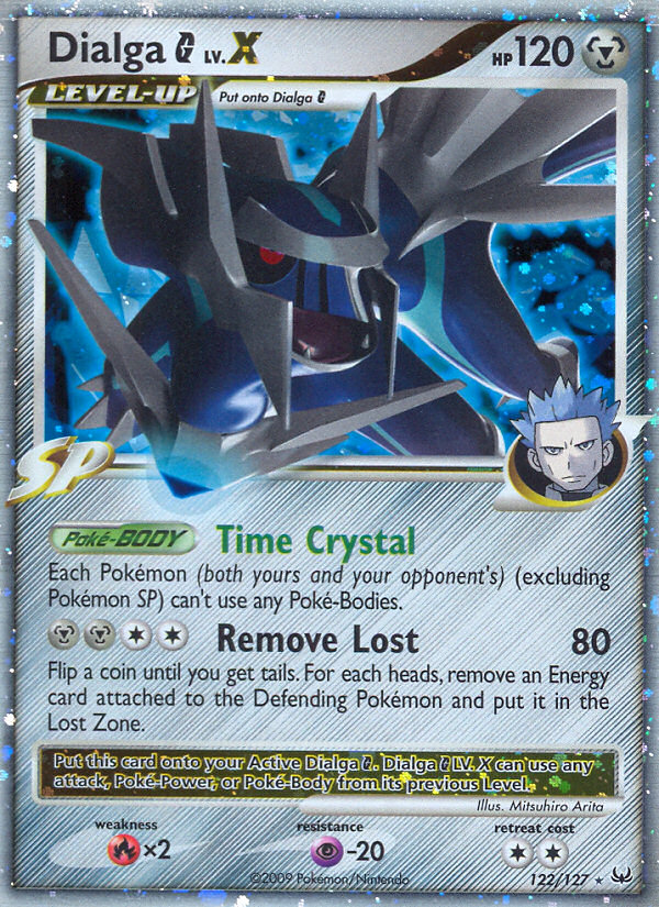 Pokemon | Dialga G LV.X (122/127) [Platinum: Base Set] | The Nerd Merchant