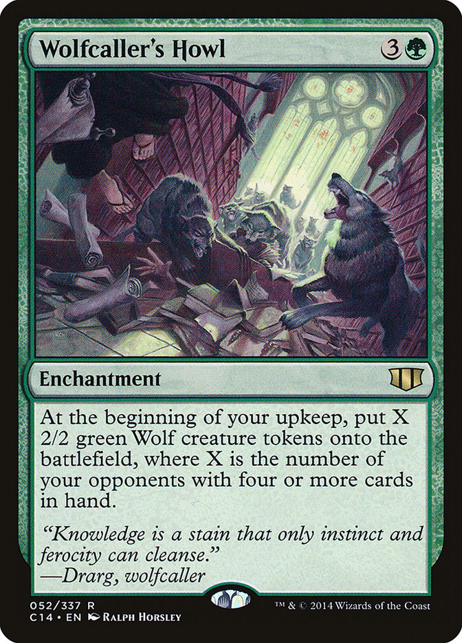 Magic | Wolfcaller's Howl [Commander 2014] | The Nerd Merchant