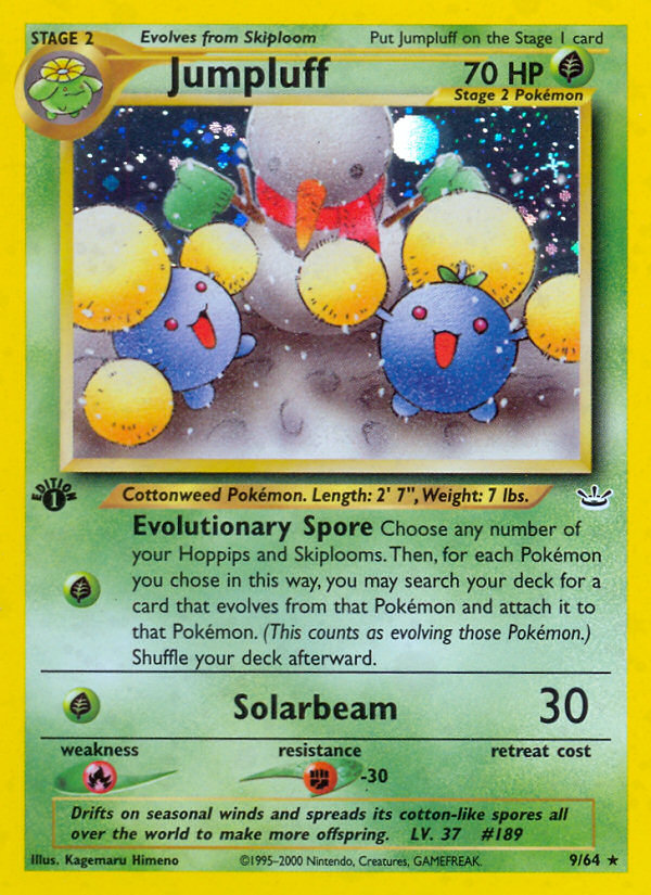 Pokemon | Jumpluff (9/64) [Neo Revelation 1st Edition] | The Nerd Merchant