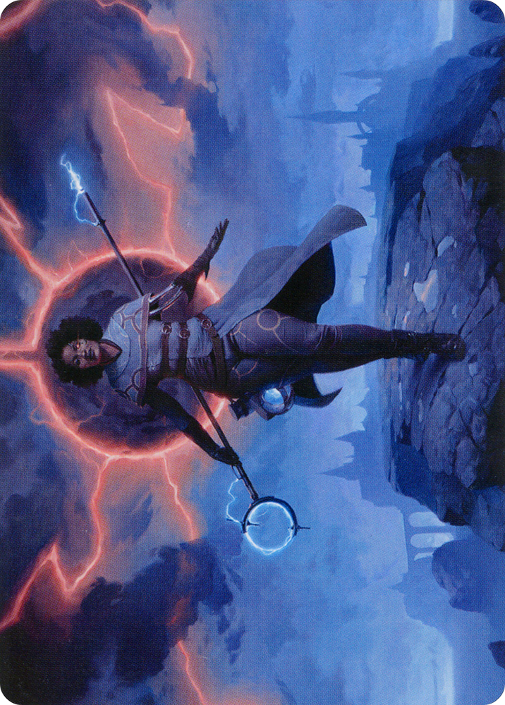 Magic | Rona, Herald of Invasion Art Card [March of the Machine Art Series] | The Nerd Merchant