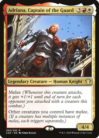 Magic | Adriana, Captain of the Guard [Commander 2020] | The Nerd Merchant
