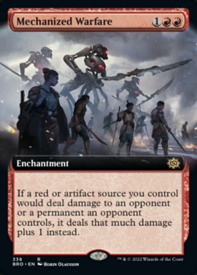Magic | Mechanized Warfare (Extended Art) [The Brothers' War] | The Nerd Merchant
