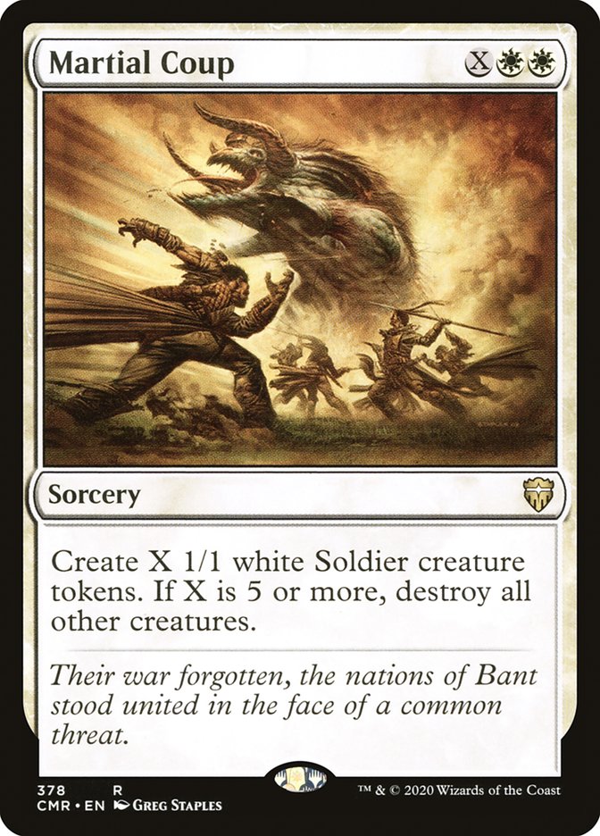 Magic | Martial Coup [Commander Legends] | The Nerd Merchant
