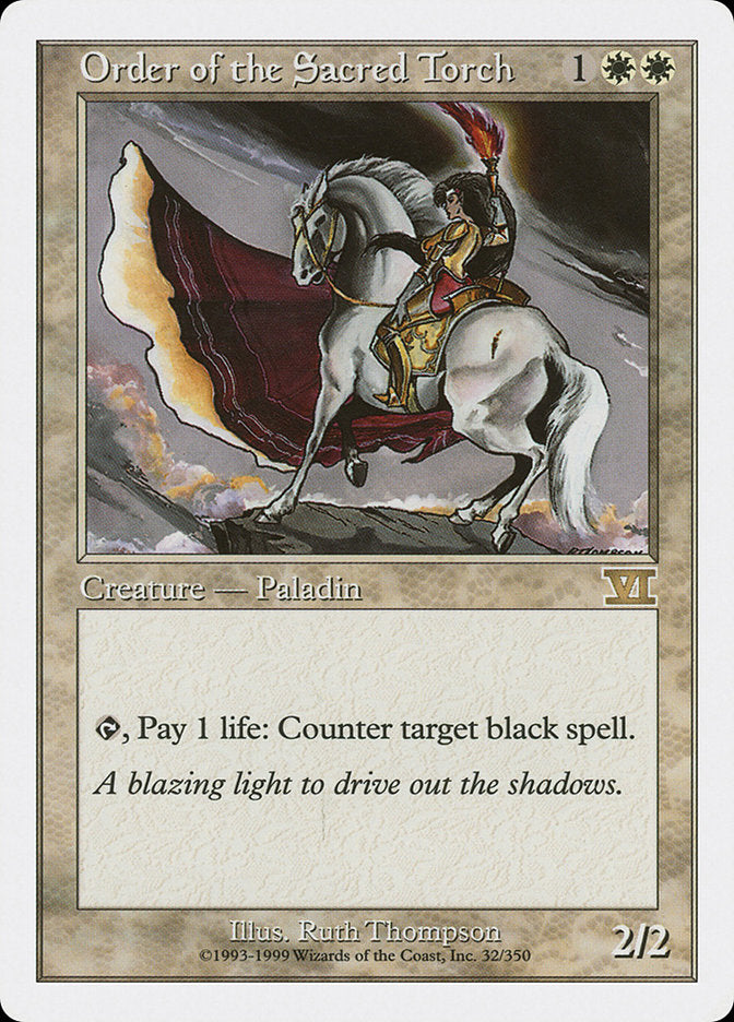 Magic | Order of the Sacred Torch [Classic Sixth Edition] | The Nerd Merchant
