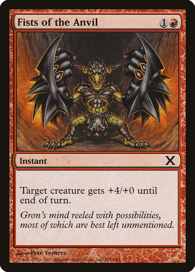 Magic | Fists of the Anvil [Tenth Edition] | The Nerd Merchant