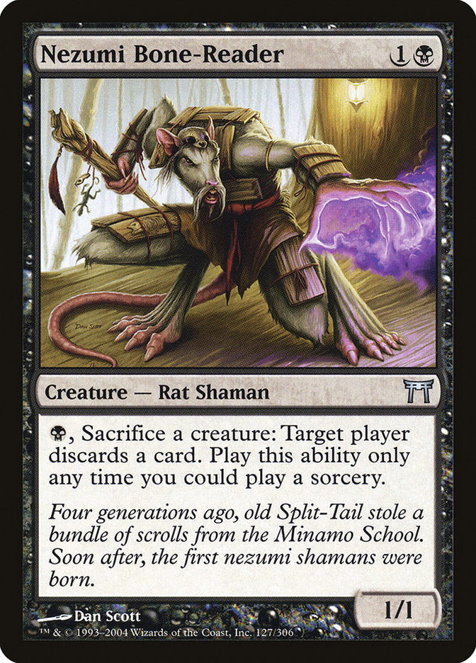 Magic | Nezumi Bone-Reader [Champions of Kamigawa] | The Nerd Merchant