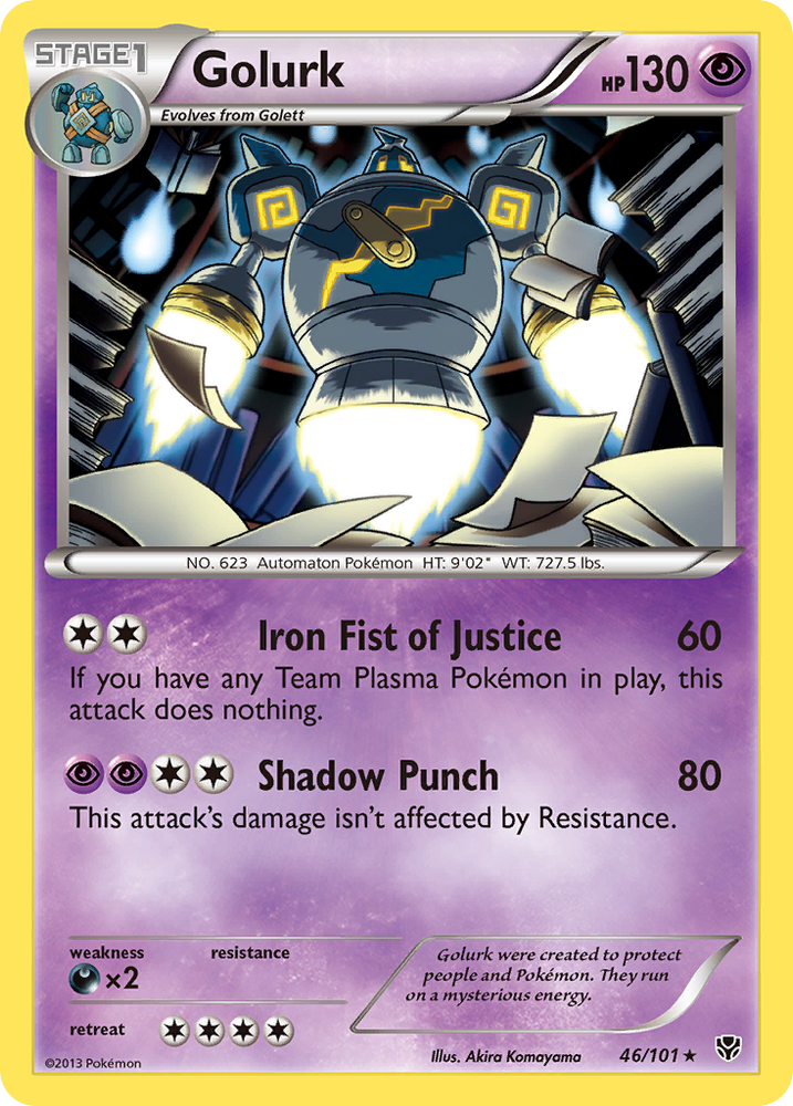 Pokemon | Golurk (46/101) [Black & White: Plasma Blast] | The Nerd Merchant