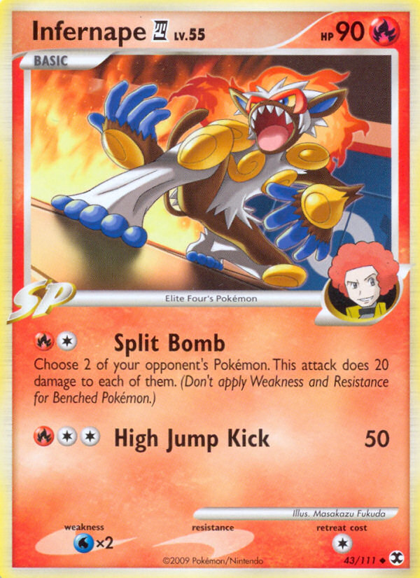 Pokemon | Infernape (43/111) [Platinum: Rising Rivals] | The Nerd Merchant