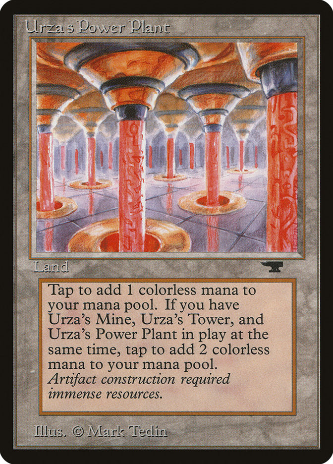 Magic | Urza's Power Plant (Red Columns) [Antiquities] | The Nerd Merchant