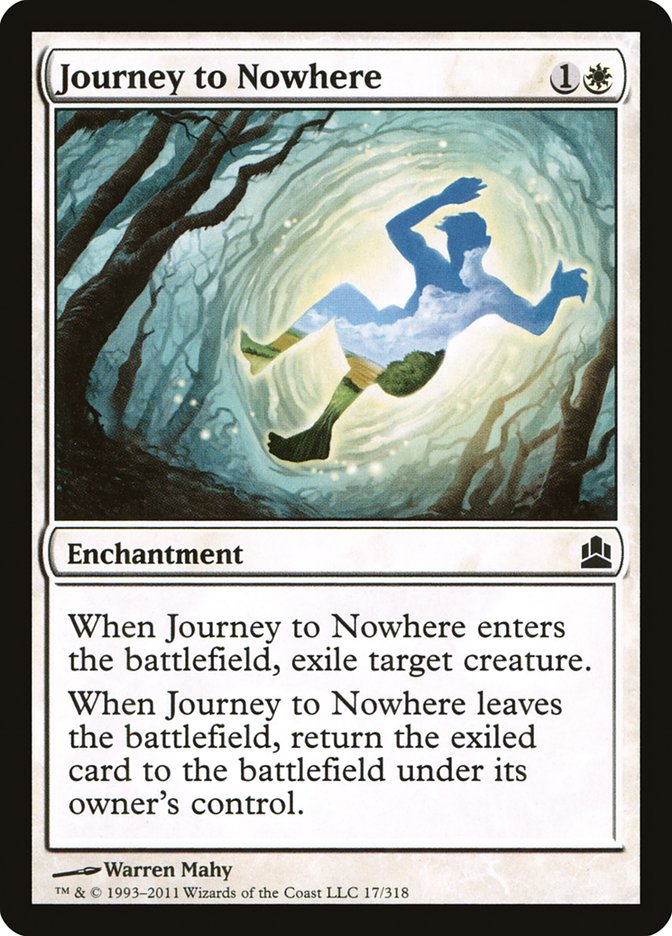 Magic | Journey to Nowhere [Commander 2011] | The Nerd Merchant
