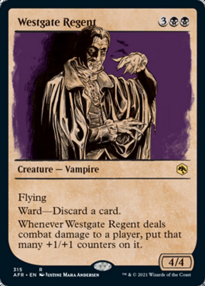 Magic | Westgate Regent (Showcase) [Dungeons & Dragons: Adventures in the Forgotten Realms] | The Nerd Merchant