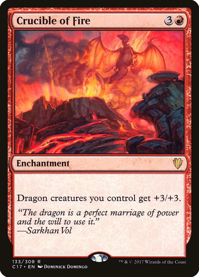 Magic | Crucible of Fire [Commander 2017] | The Nerd Merchant